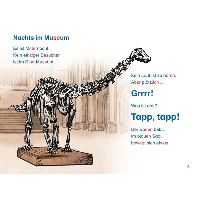 SUPERLESER! - Alarm im Dino-Museum - 1. Lesestufe