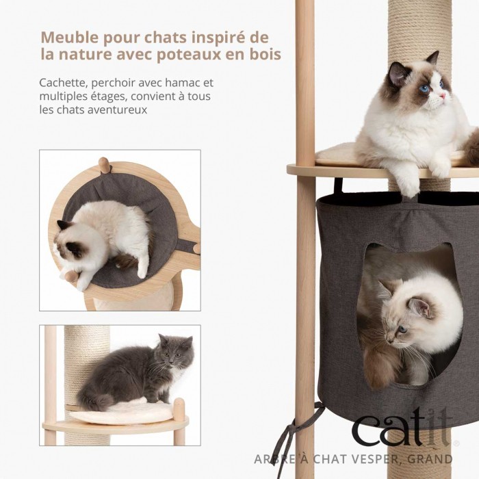 Arbre à chat Vesper TreeHouse III