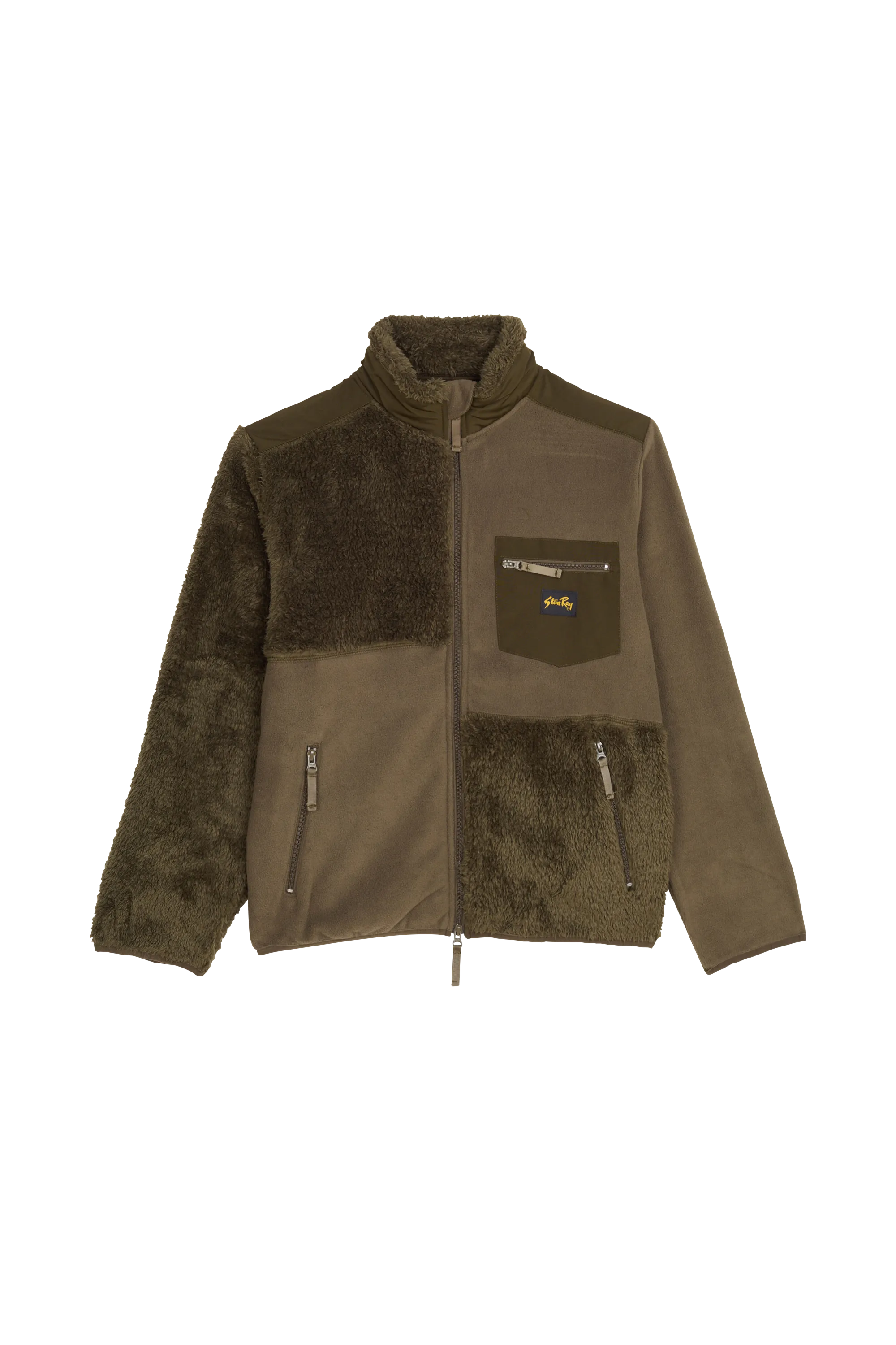 STAN RAY Polaire BLOU AW2312415 PTCHWRK FLEE  OL Vert
