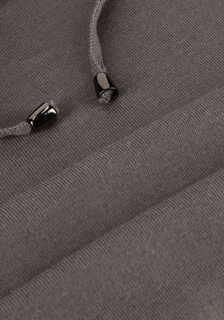 bruine filippo de laurentiis truien/vesten cappuccio ml r merino
