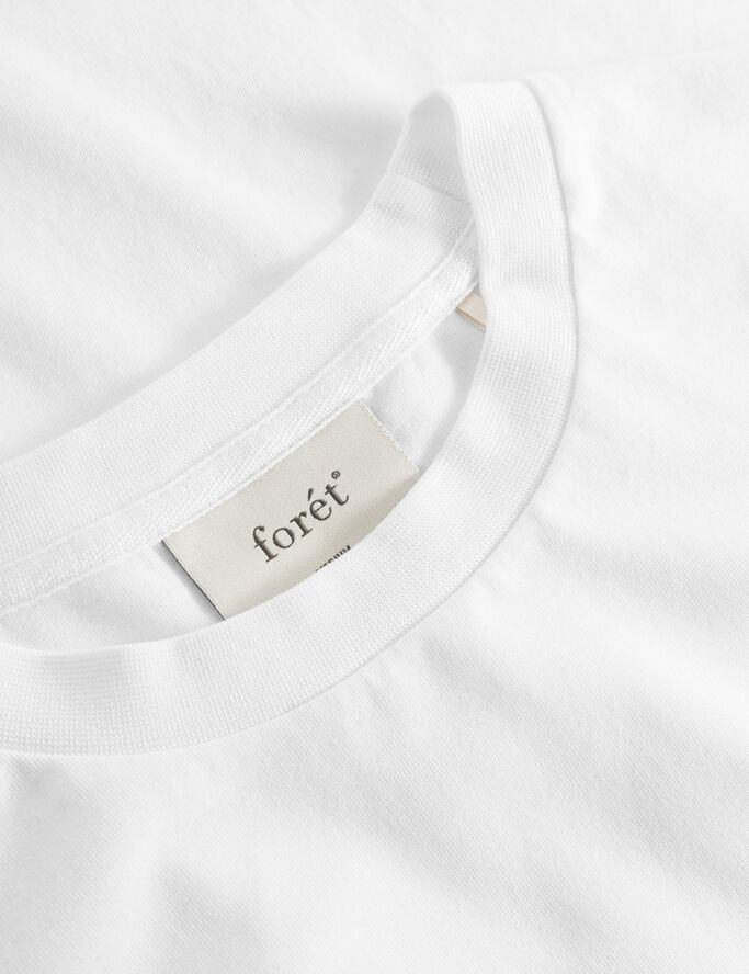 Forét FLOWER T-SHIRT White