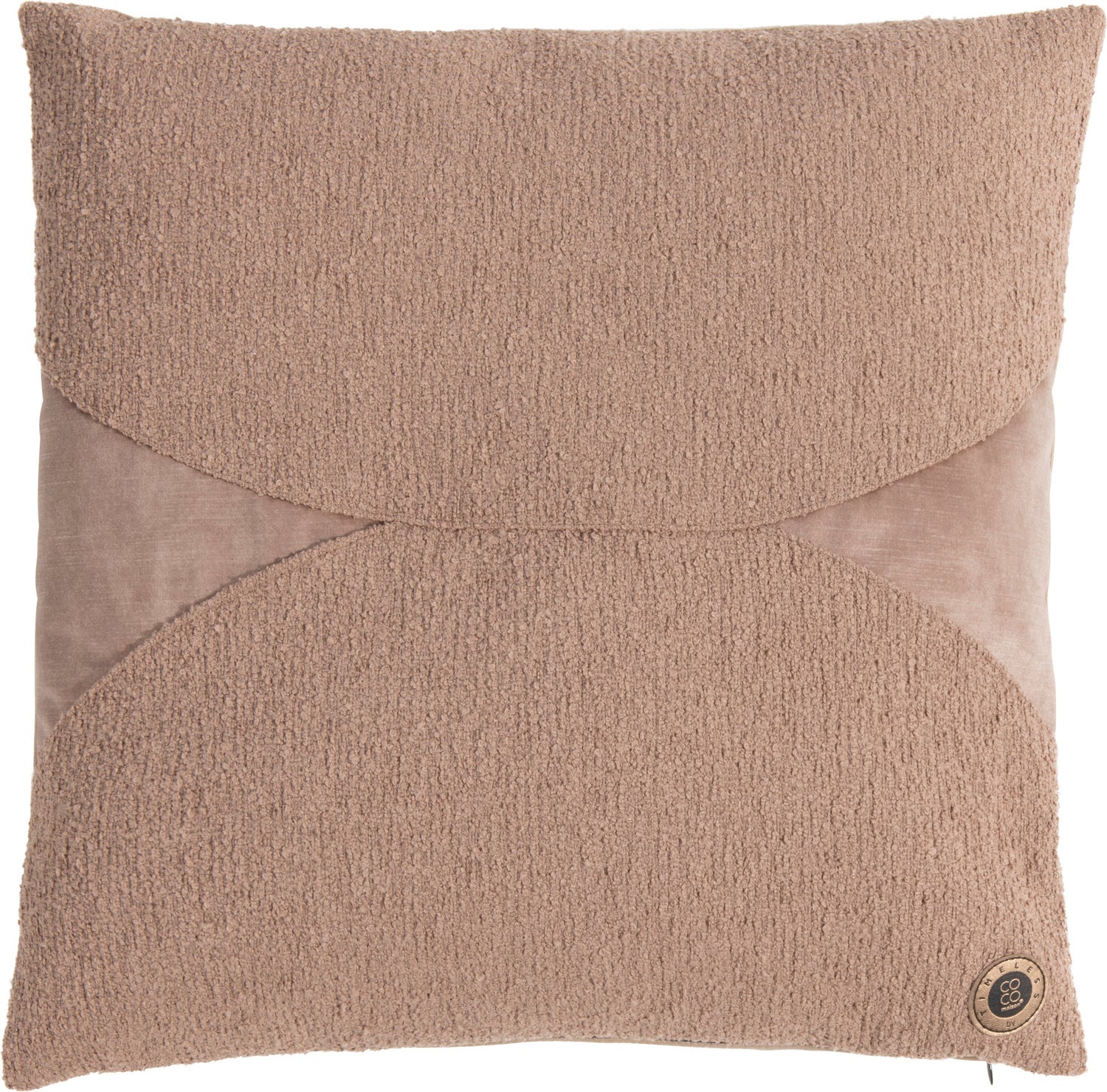 Coco Maison sierkussen Aria roze 45 x 45 cm