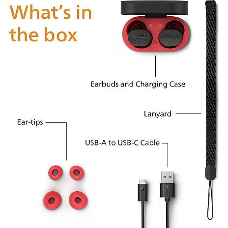 Philips Sport in-ear TAA5508BK
