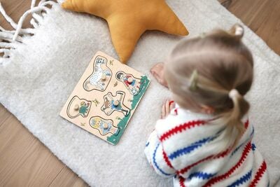 Pippi Knottepuslespill 5 Brikker