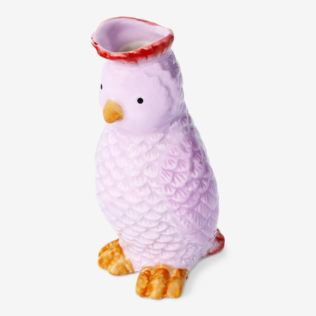 Papegøje-vase i keramik