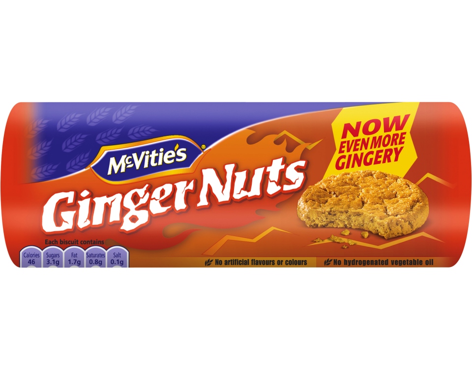BOLACHA MCVITIE'S GENGIBRE 250G