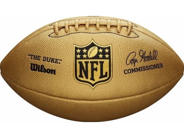 Wilson NFL Duke Metallic amerikansk fotballball