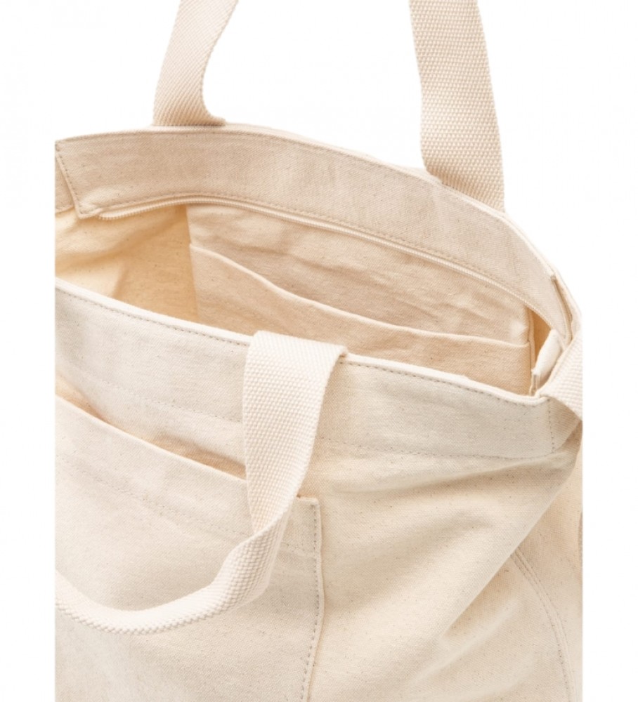 Bolsa Tote Levi's Icon Bege - 36x13x40cm