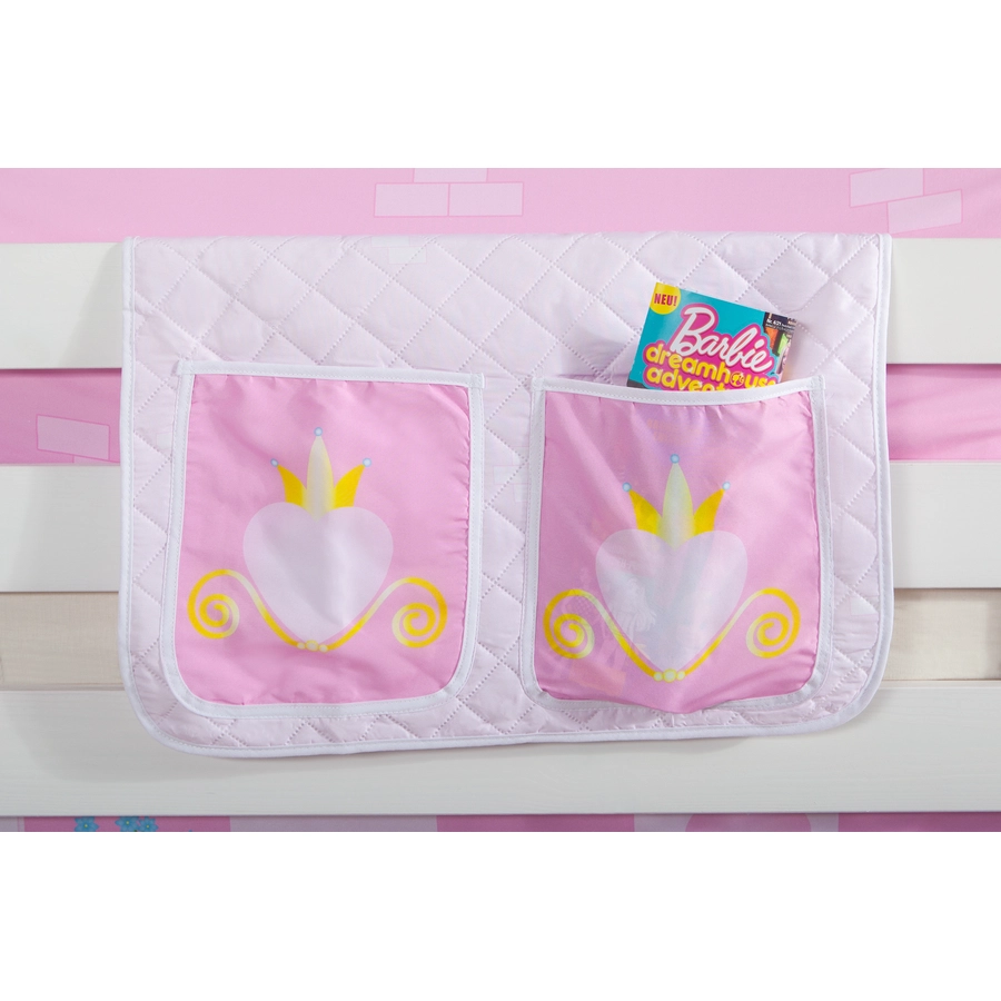 TICAA Kinder Bett-Tasche Prinzessin Liora für Hoch- und Etagenbetten Rosa