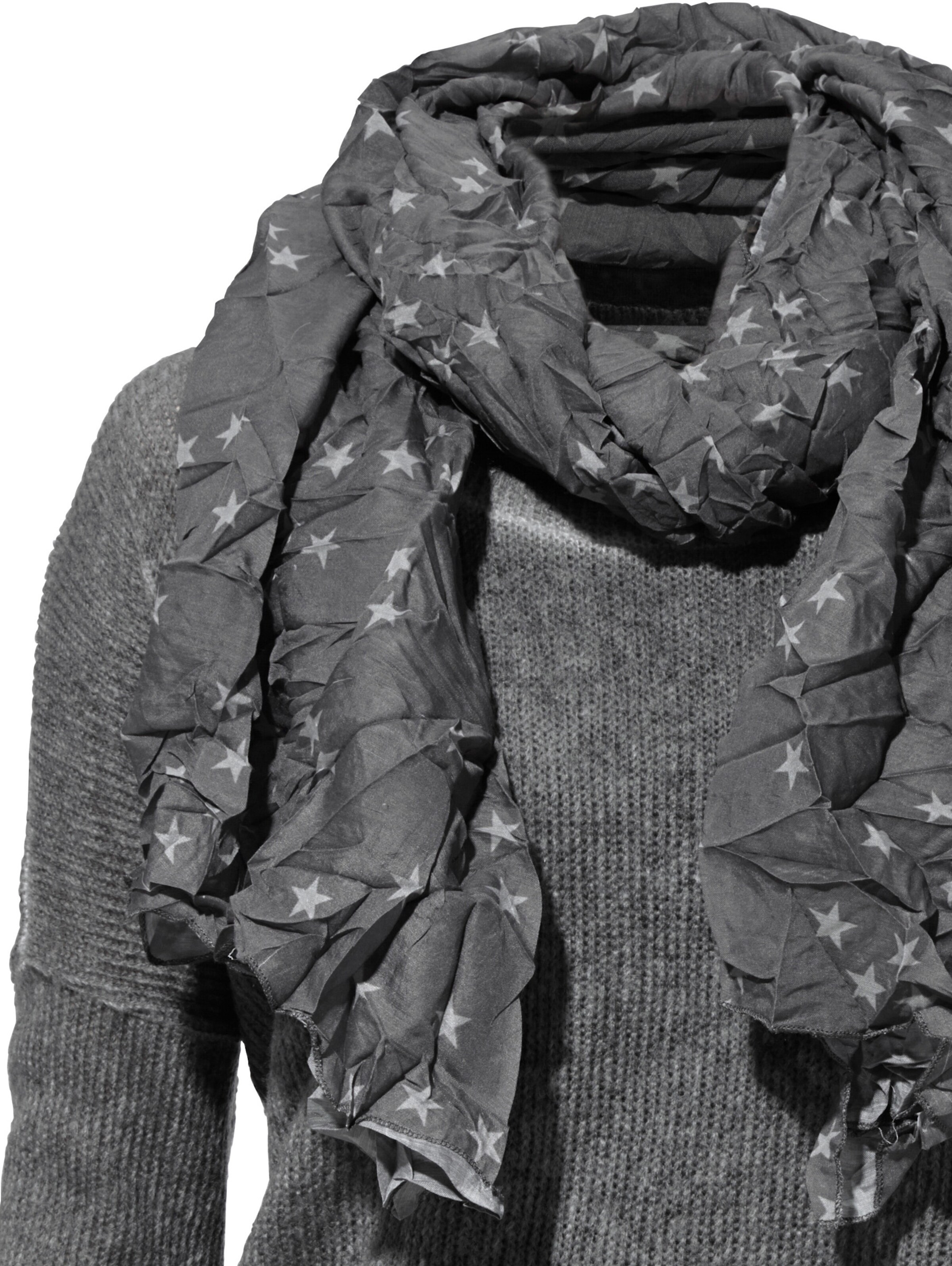 heine Rundhals-Shirts in grau