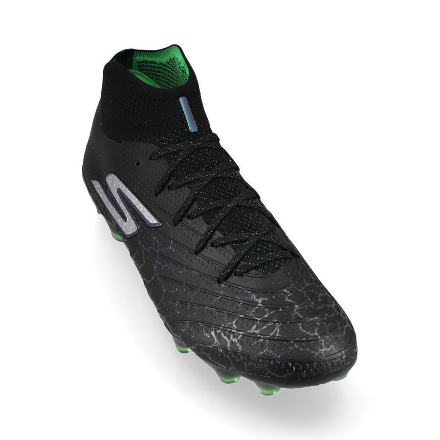 Skechers SKX_01 1.5 FG Evergreen - Noir/Argenté/Vert
