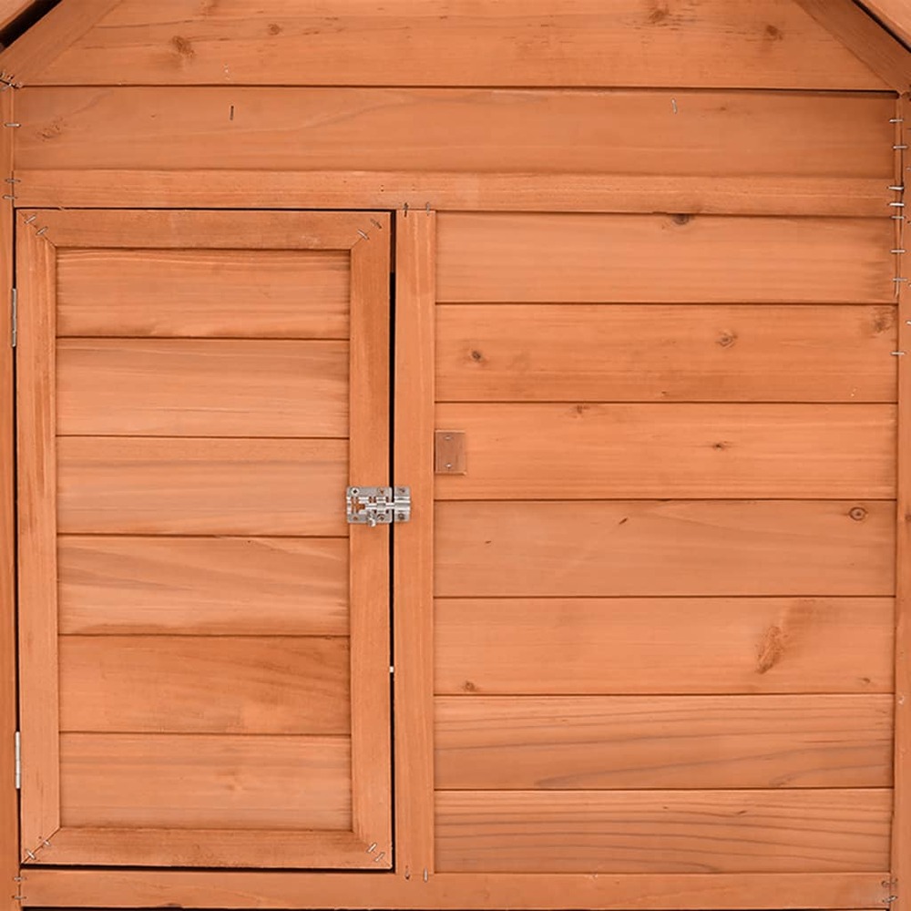 Poulailler 152 x 96 x 110 cm bois de sapin massif