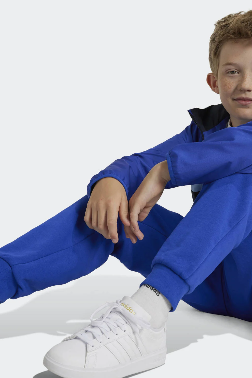 adidas joggingbroek blauw