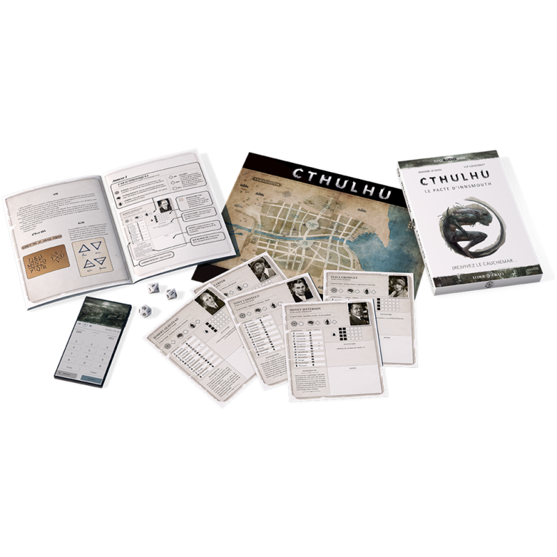RPG Audio BOX Cthulhu : Le Pacte d'Innsmouth