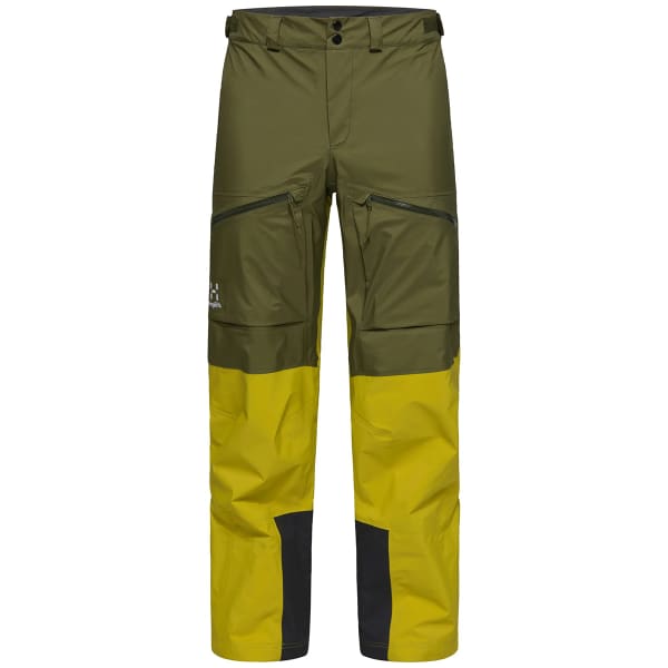 Pantalon ski de randonnée HAGLÖFS VASSI TOURING GORE-TEX PANT OLIVE GREEN/AURORA