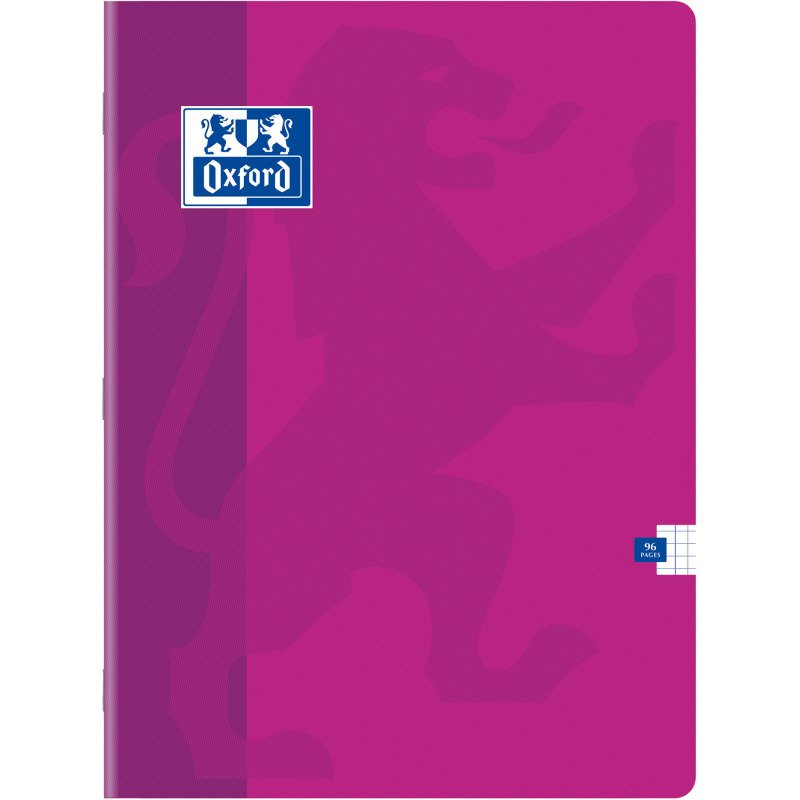 Cahier classique Oxford 24 x 32 cm assorti - 5 x 5 - 96 pages