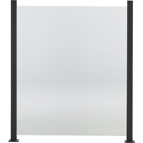 Nordic glashegn med aluskinne - klar