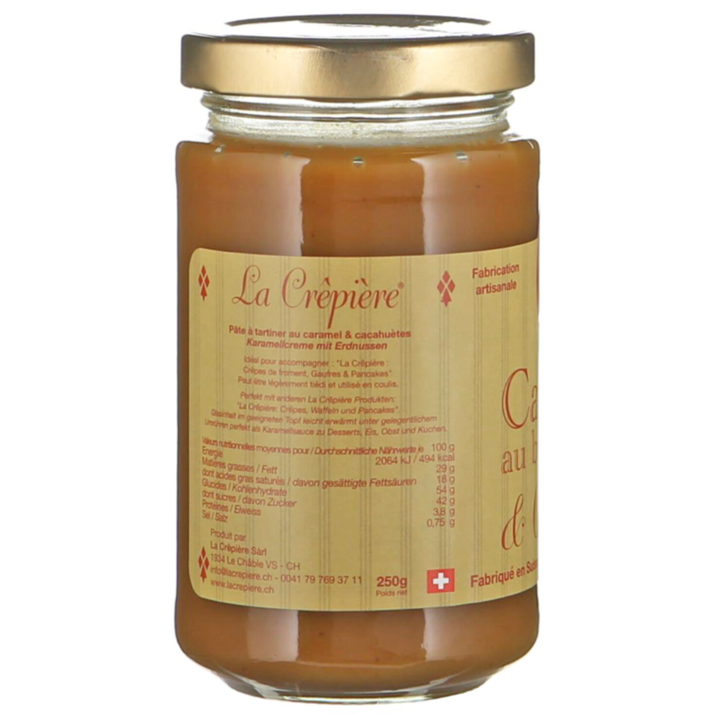 Salidou Caramel beurre salé & cacahuète