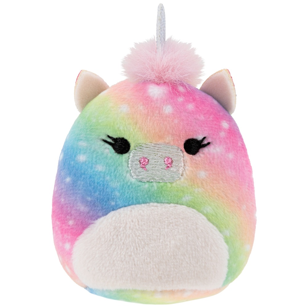 Squishville von Original Squishmallows, 5 cm, 4er-Pack – Pep Squad Plüschtiere