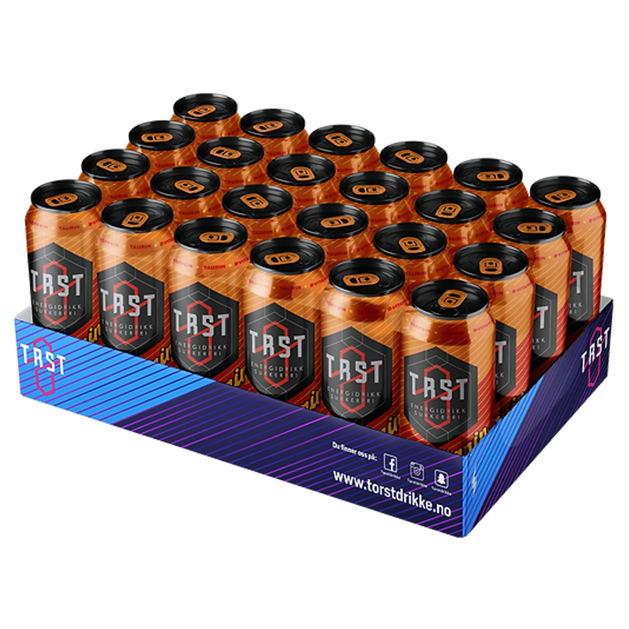 Tørst Energidrikk Tørst Sukkerfri 500 ml - 24 stk. - Drikke