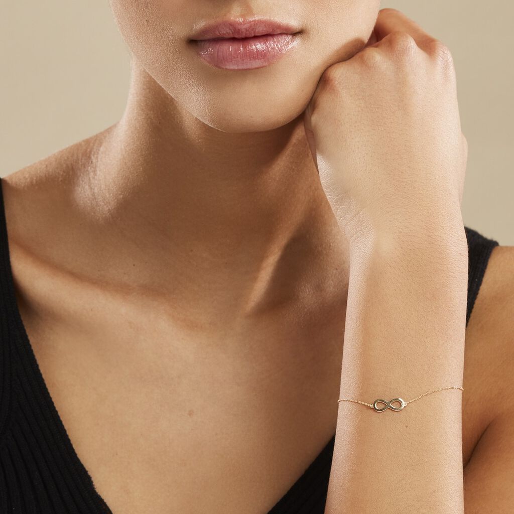 Bracelet Maryeme Infini Selectra Or Jaune