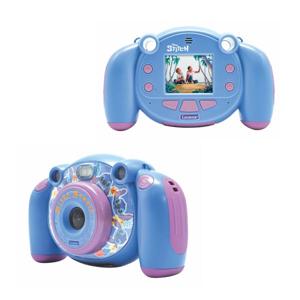 Lexibook Câmara Fotográfica Digital Starcam® HD Disney Classics Stitch com Cartão SD