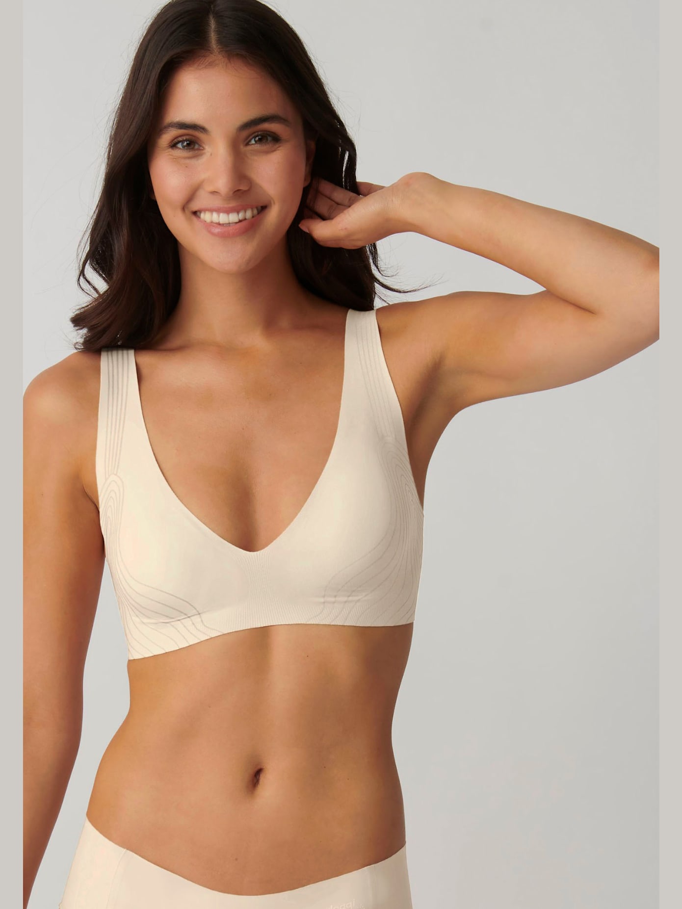 Soutien-gorge bralette bralette mode avec bretelles élastiques au dos