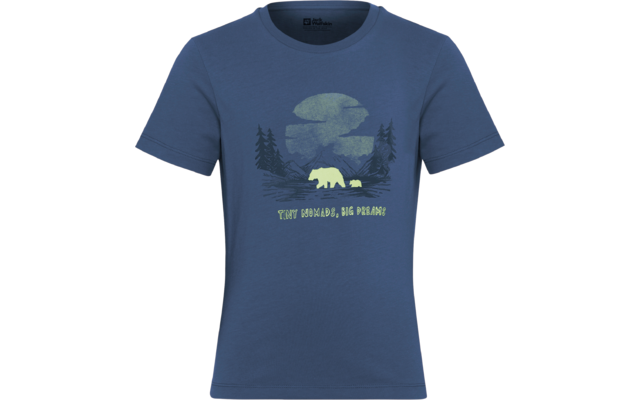 Jack Wolfskin Graphic Cotton Kinder T-Shirt