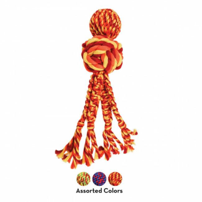 Jouet avec cordes KONG Wubba Weaves pour chien