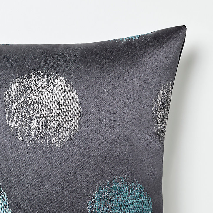 Coussin GoodHome Kolla gris foncé 45 x 45 cm