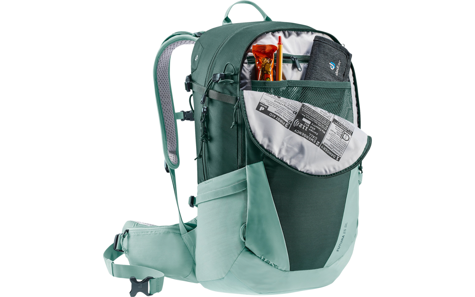 Deuter Futura 24 SL Wanderrucksack 24 Liter caspia-currant