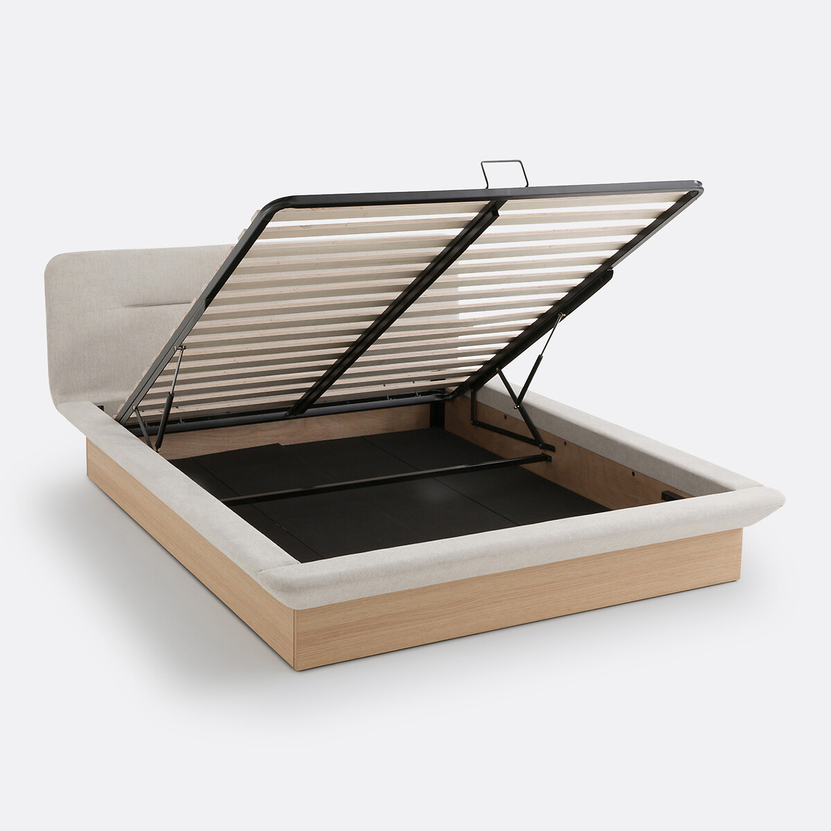 LA REDOUTE INTERIEURS<br>Cama baú com estrado de ripas ajustável Tivara