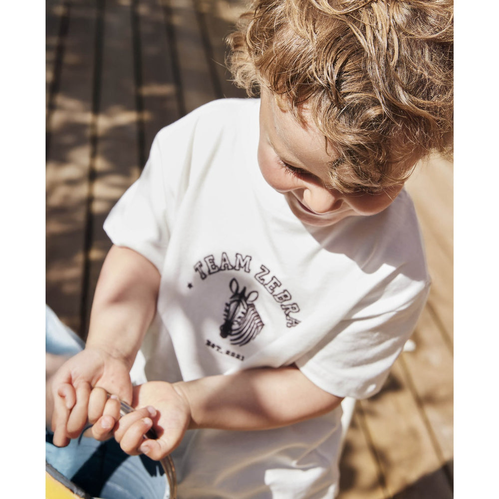 Køb Fliink Cloud Dancer Sommer Zebra T-Shirt
