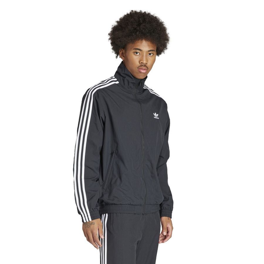 adidas Originals Haut d'Entraînement Woven Firebird - Noir/Blanc