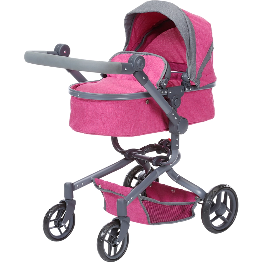 knorr toys® Puppenwagen Boonk - berry rosa