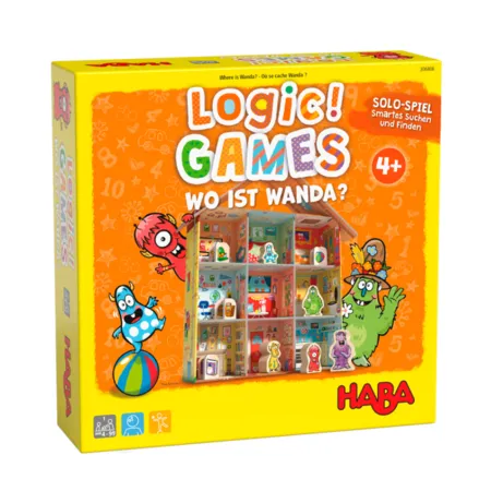 HABA Logic! GAMES - Wo ist Wanda?, Solo-Spiel