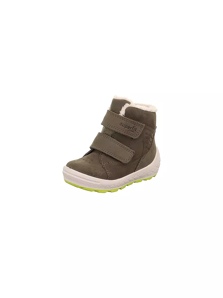 SUPERFIT Jungen Stiefel GROOVY  dunkelgrün