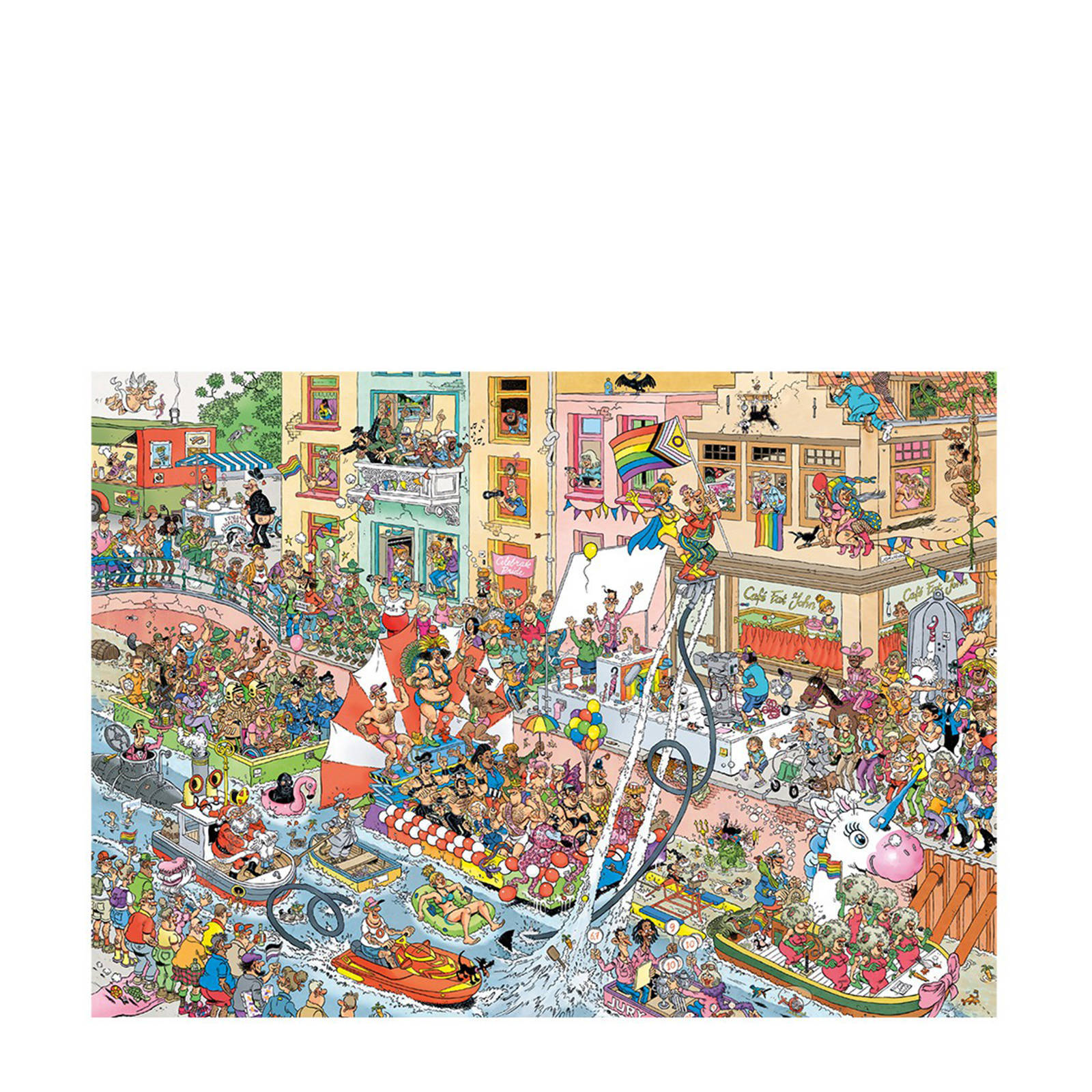 Jan van Haasteren celebrate pride! legpuzzel 1000 stukjes