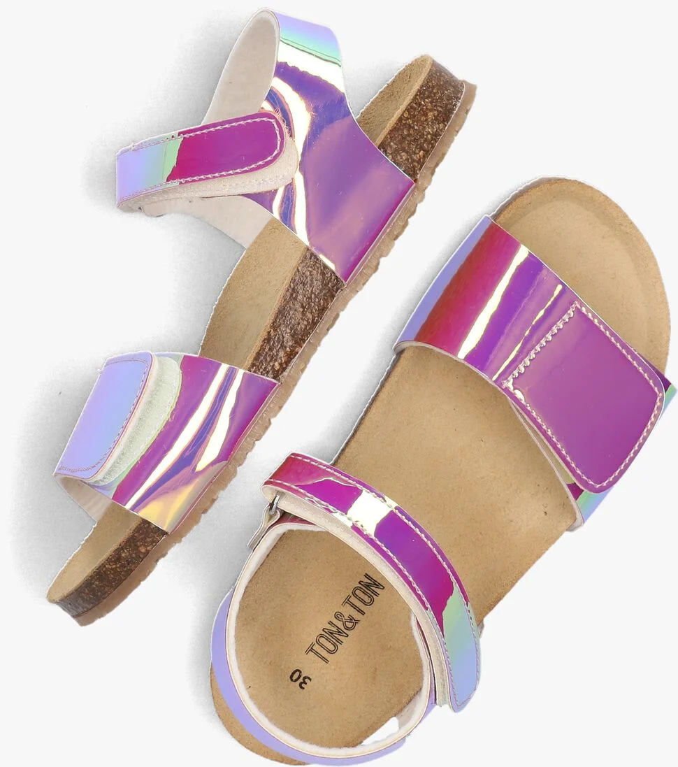 TON & TON roze ton & ton sandalen elwira