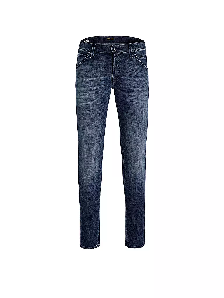 JACK & JONES Jeans Slim Fit JJIGLENN dunkelblau