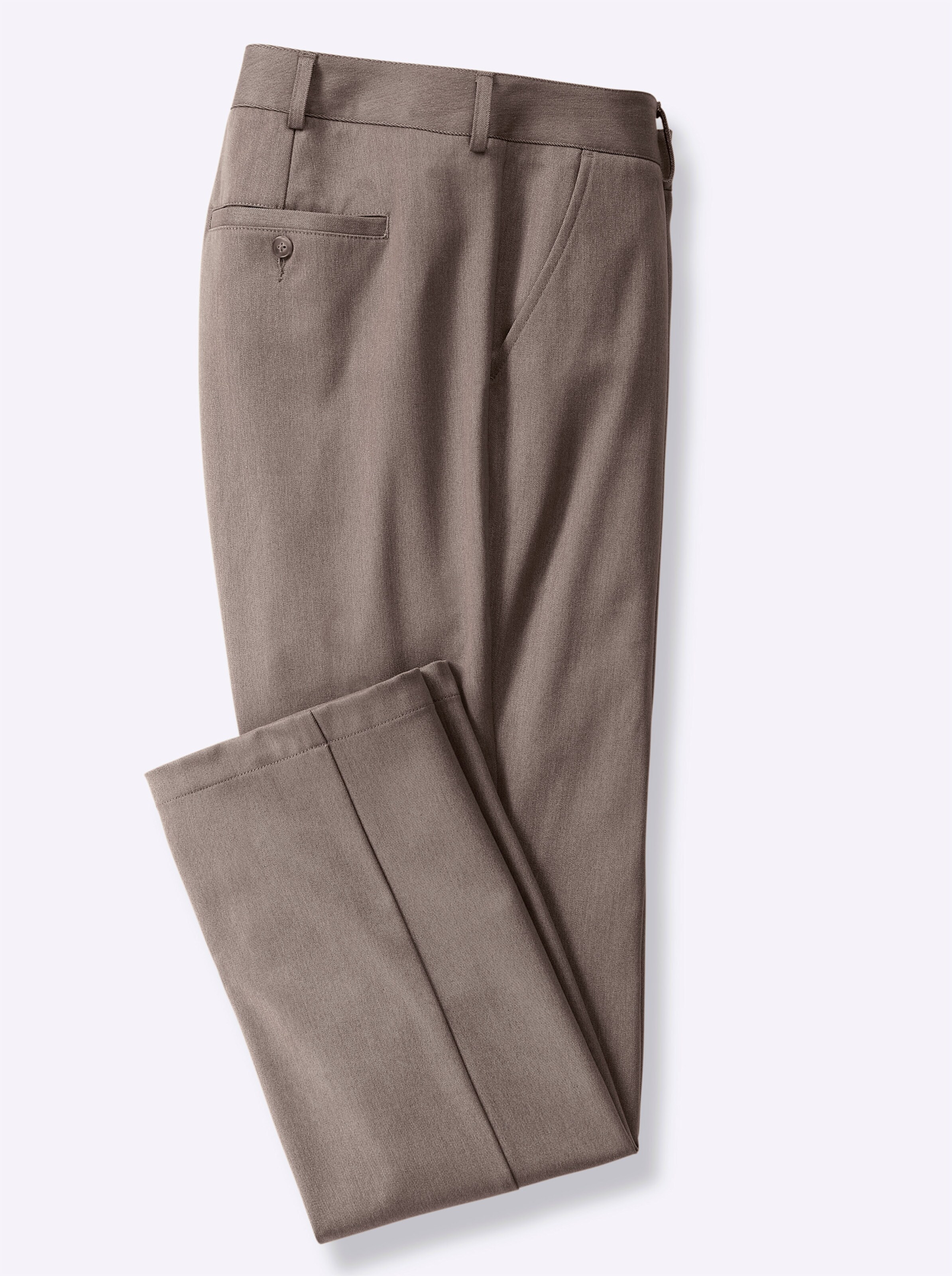 Marco Donati Hose in taupe-meliert