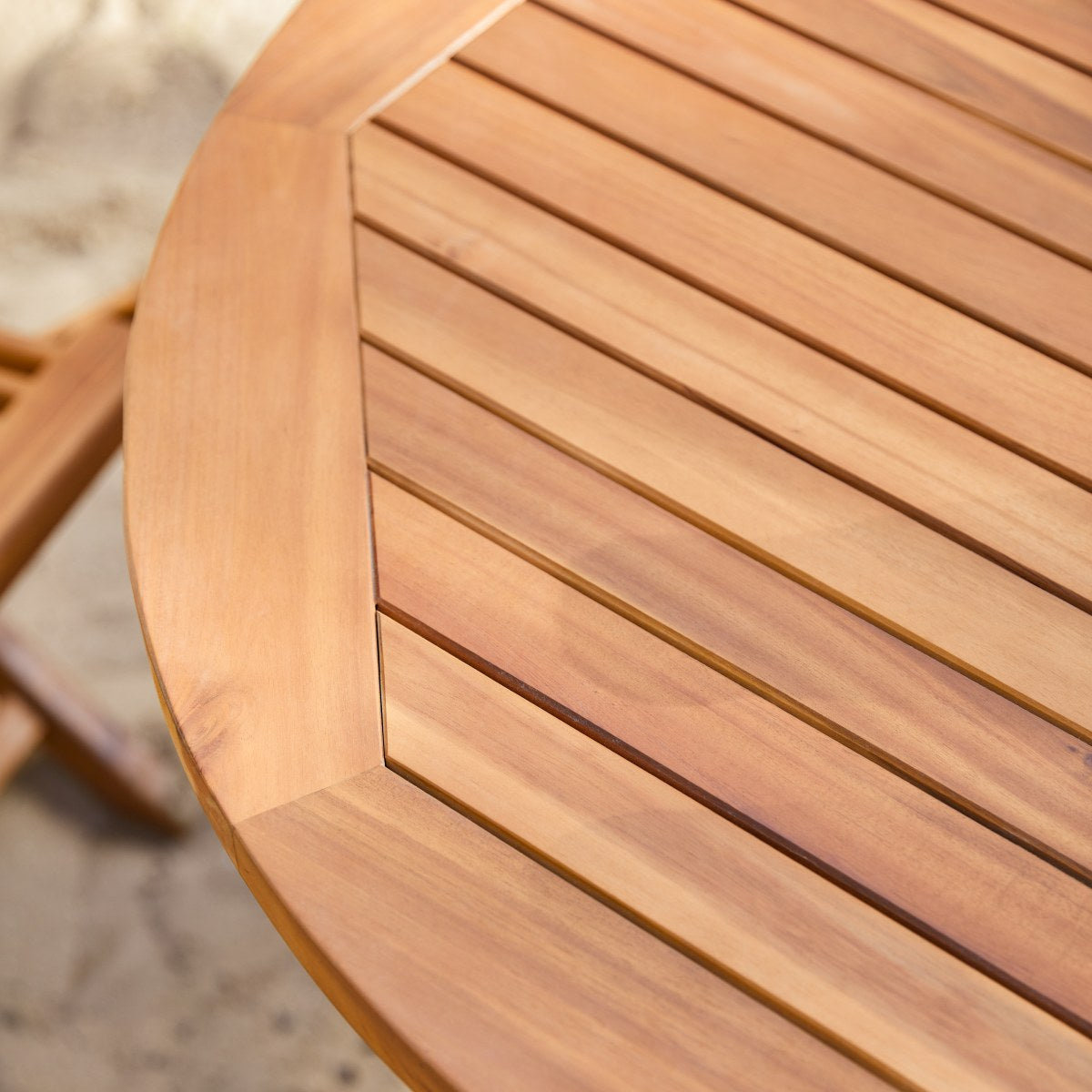 Tikamoon - Uitschuifbare eettafel van massief acaciahout 6|8 pers.