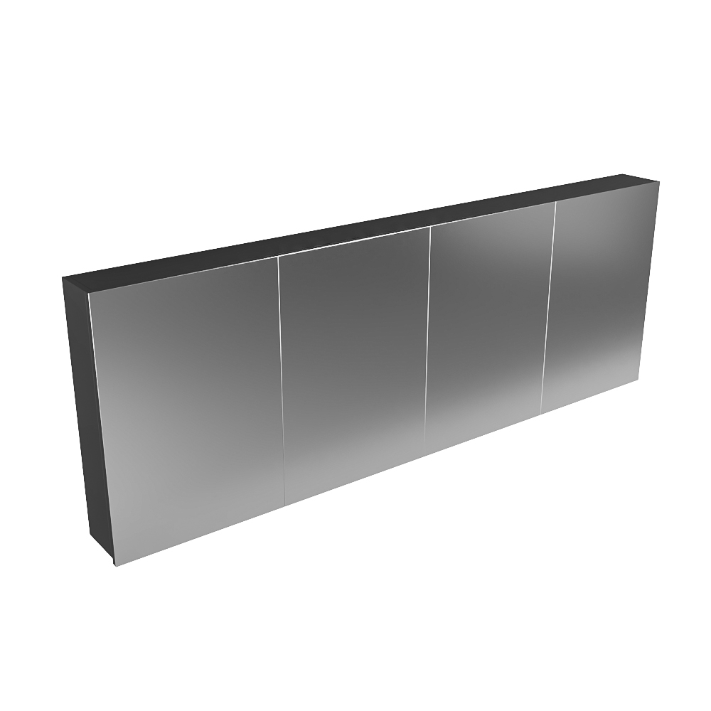 Mondiaz Cubb spiegelkast 200x70x16cm urban met 4 deuren