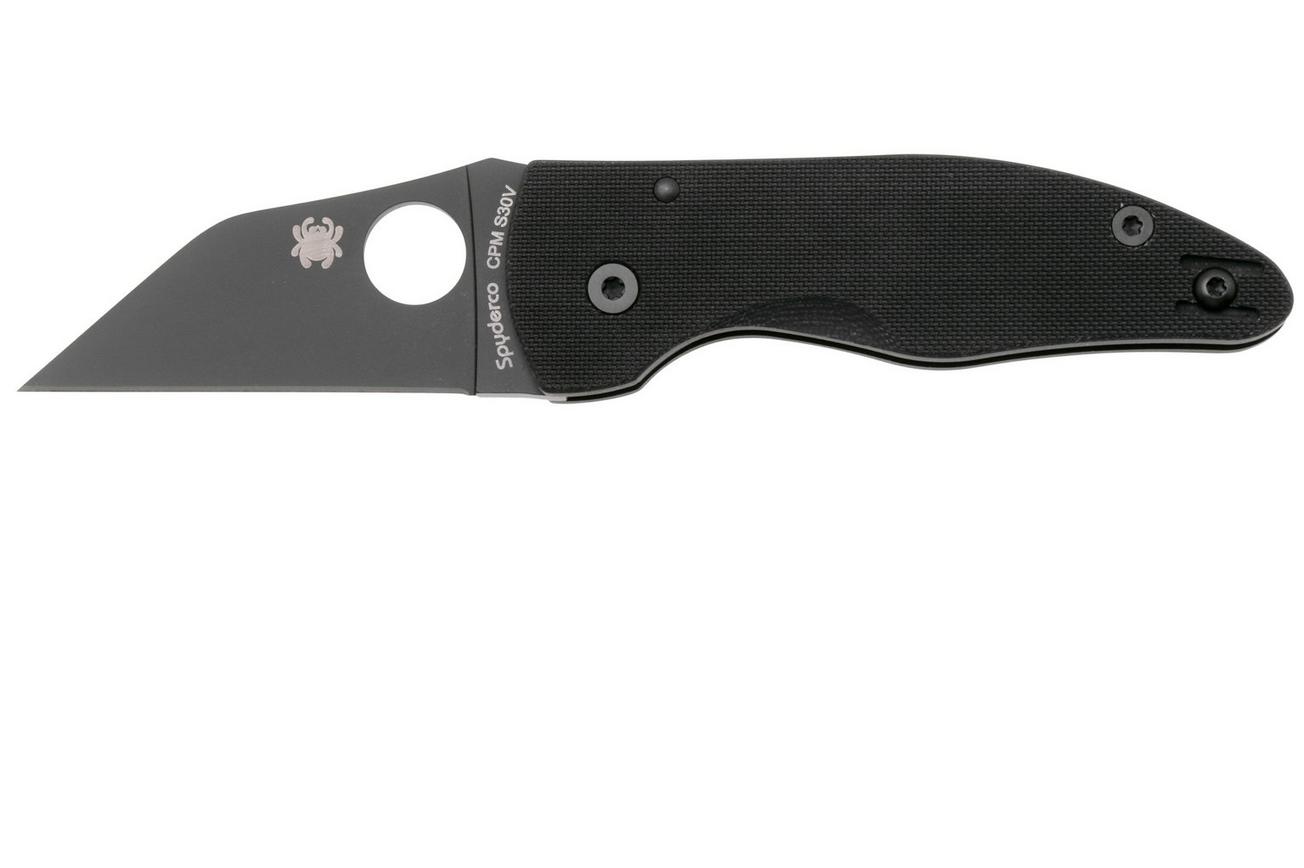 Spyderco MicroJimbo Black C264GPBK Black G10, zakmes, Michael Janich design