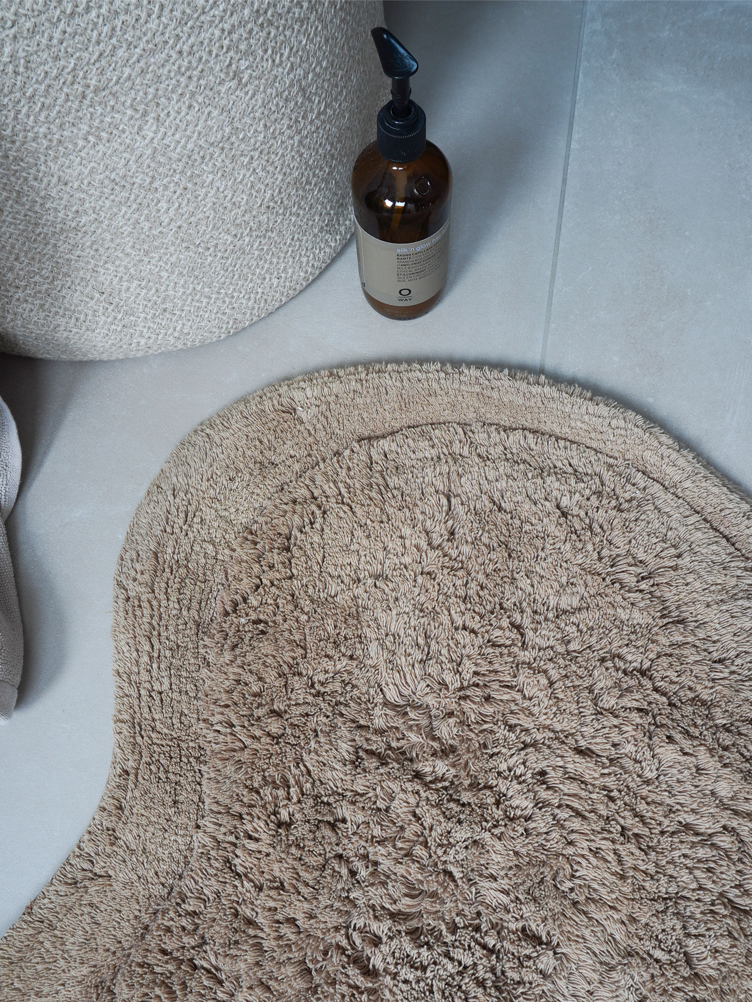 Badmat Bodi Taupe 80x100cm