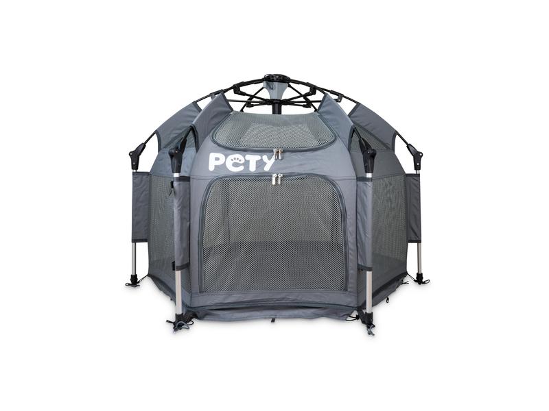 Pety Freilaufgehege, Ø 110 x 80 cm Laufstall für Haustiere