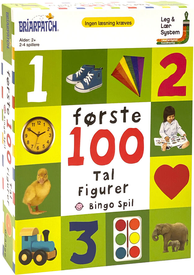 Diverse spil Mine første 100 tal spil