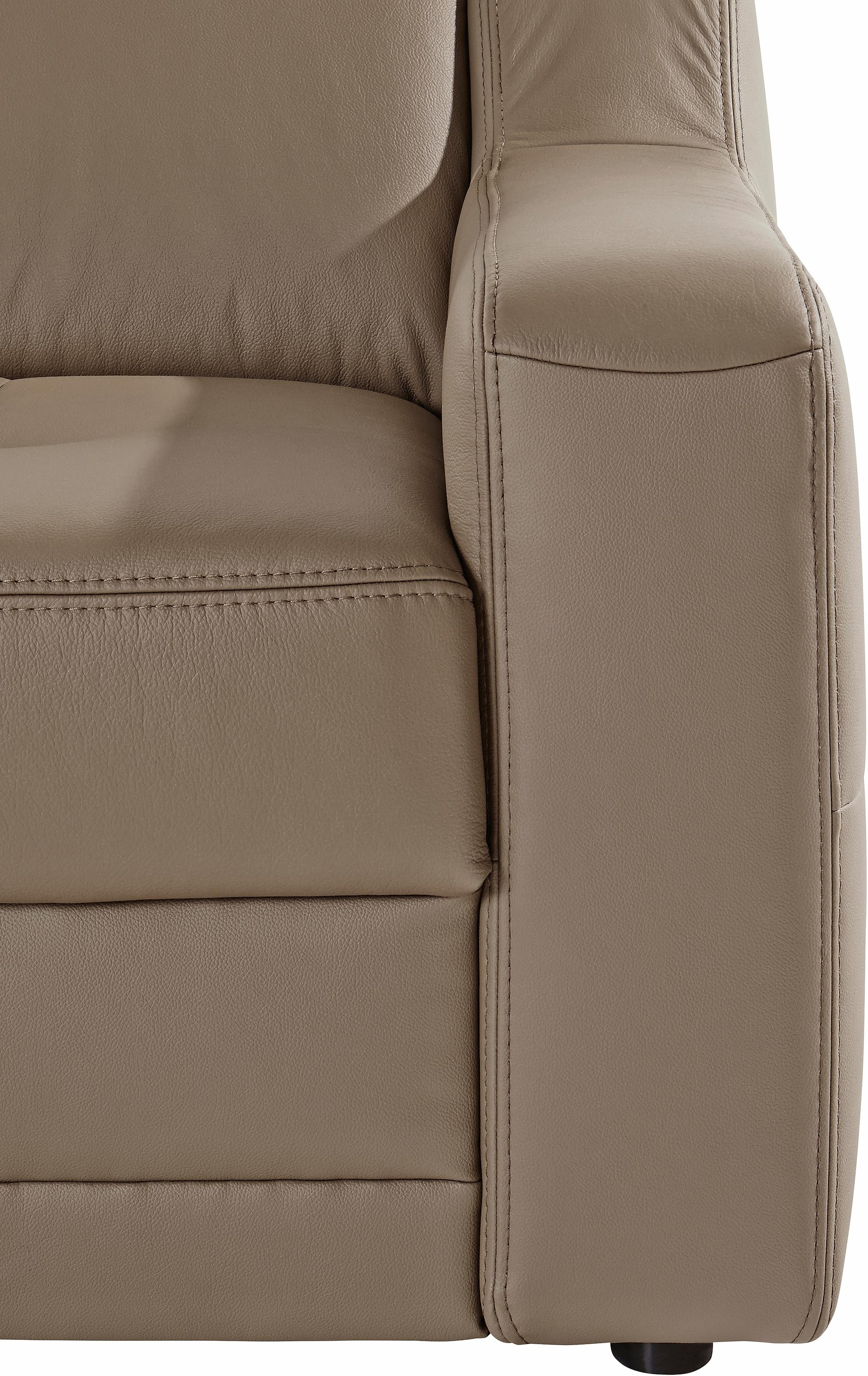 exxpo - sofa fashion Sessel »Lotos, Loungesessel« mit Kopf- bzw. Rückenteilverstellung