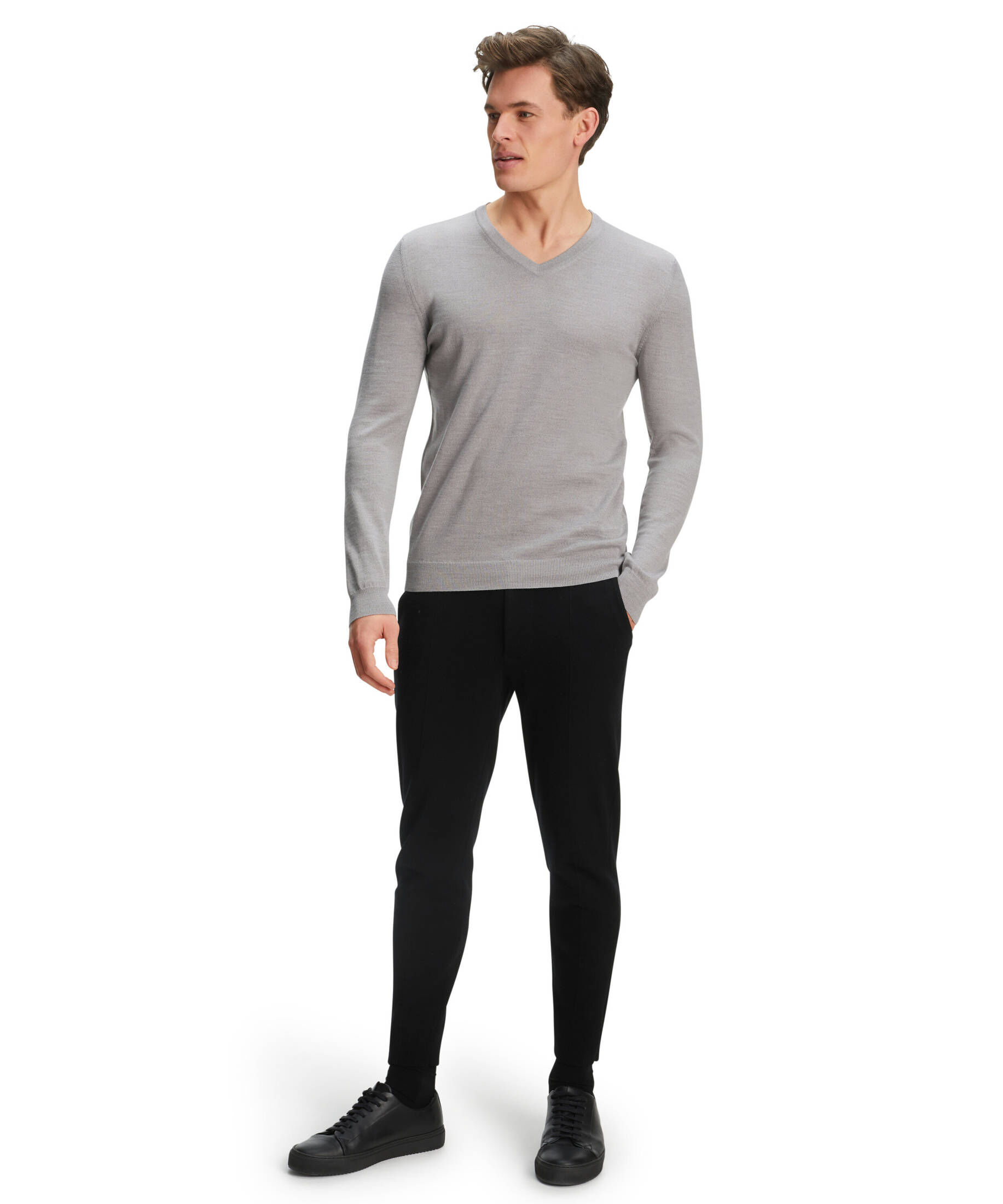 FALKE| Herren Strickpullover aus Wolle
