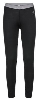 Collant Long Odlo Merino 200 Noir Femme